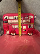 Load image into Gallery viewer, Vendula London Pink Ribbon Foundation London Cats and Corgis Pink Bus Pouch