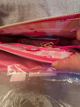 Load image into Gallery viewer, Vendula London Pink Ribbon Foundation London Cats and Corgis Pink Bus Pouch