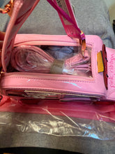 Load image into Gallery viewer, Vendula London Pink Ribbon Foundation London Cats and Corgis Pink Novelty Bag