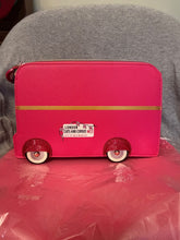Load image into Gallery viewer, Vendula London Pink Ribbon Foundation London Cats and Corgis Pink Bus Pouch