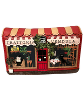 Load image into Gallery viewer, Vendula London Trattoria Medium Ziparound Wallet