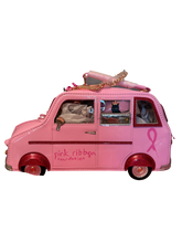 Load image into Gallery viewer, Vendula London Pink Ribbon Foundation London Cats and Corgis Pink Novelty Bag