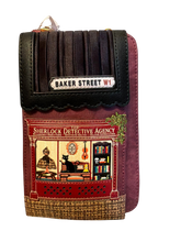 Load image into Gallery viewer, Vendula London Sherlock Detective Agency Phone Wallet